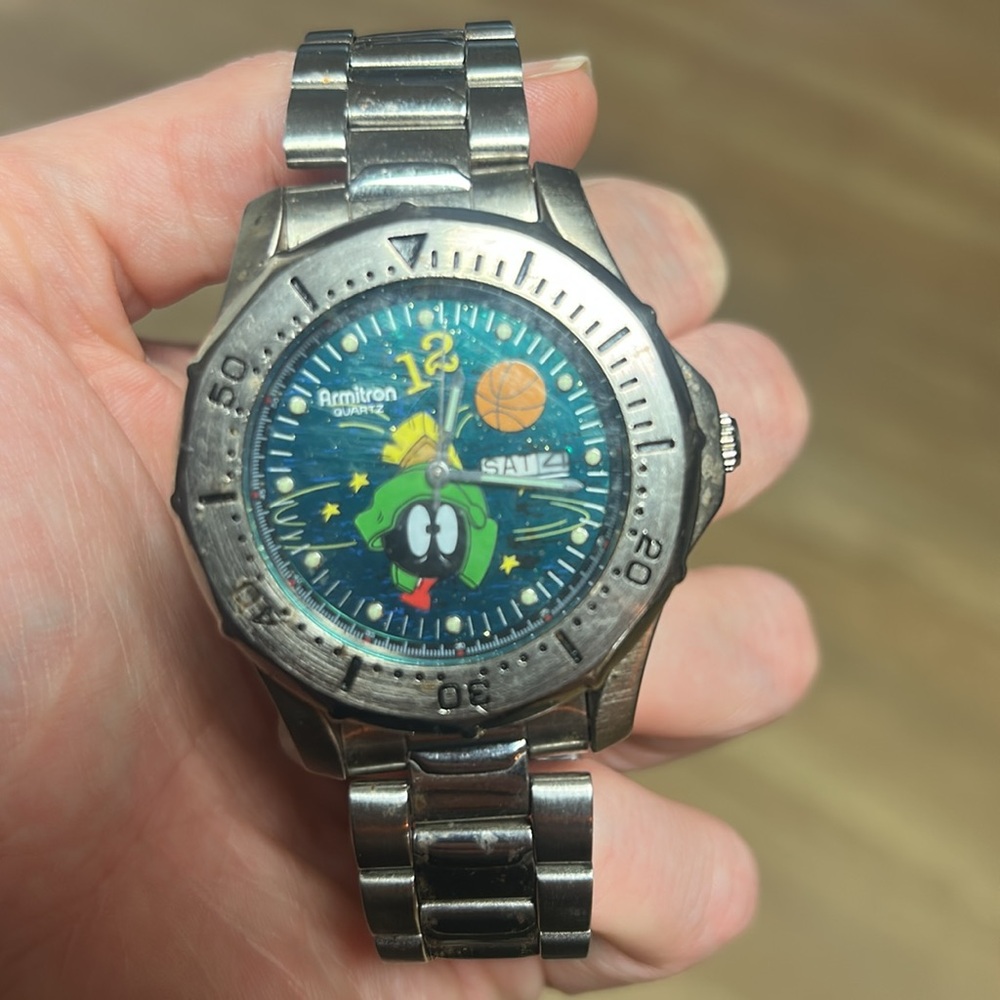 Marvin the Martian Armitron Quartz men’s wrist watch 1994 - Picture 2 of 5